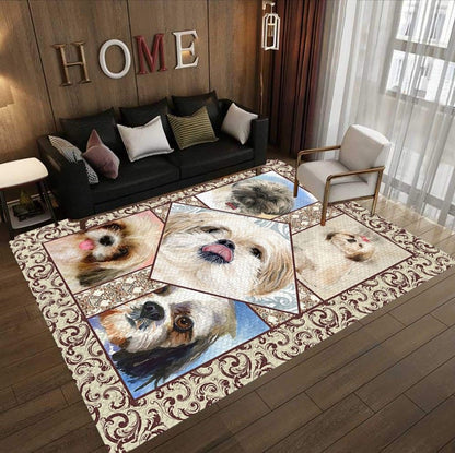 Cute Shih Tzu D1008 Rug