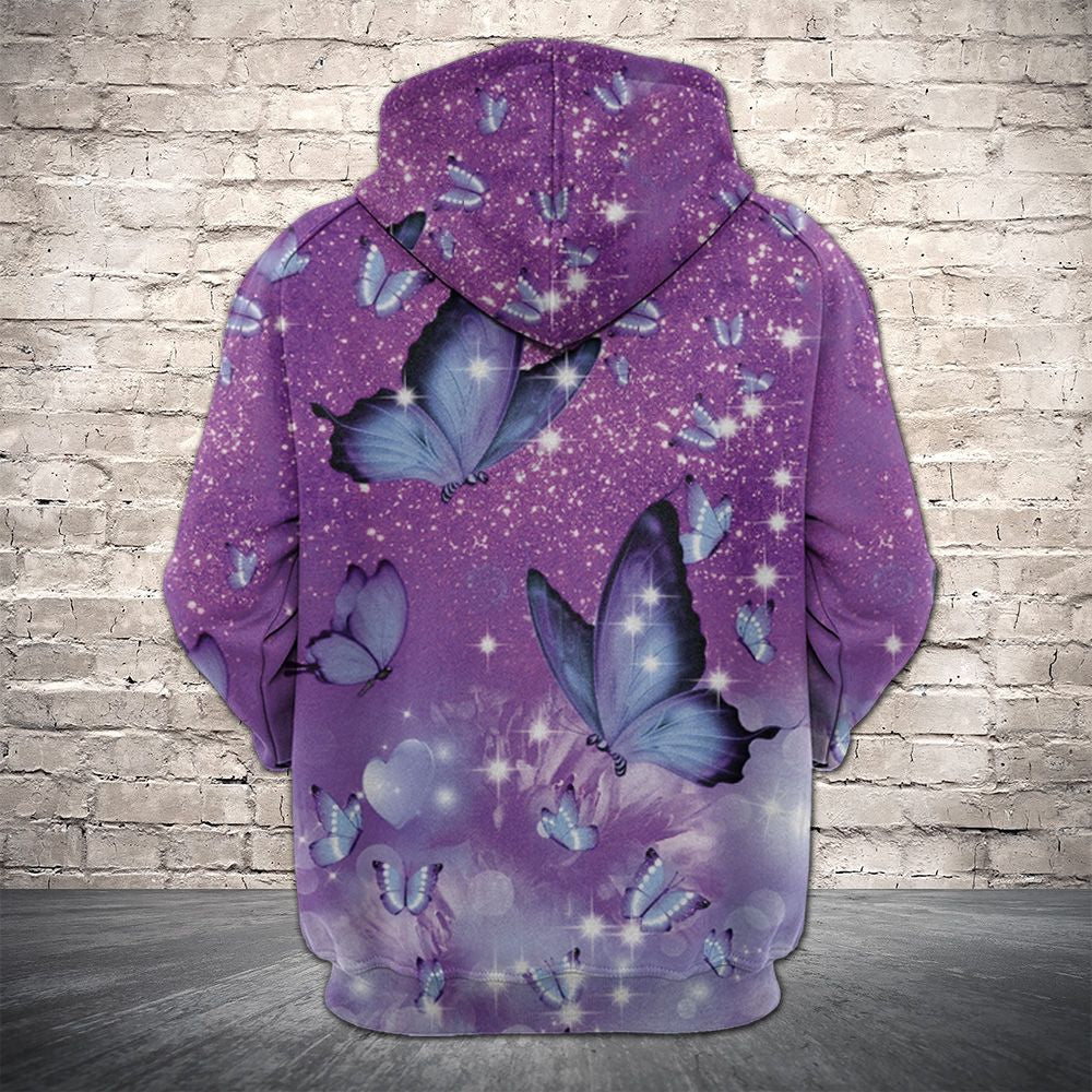 Amazing Butterfly HT07801 - All Over Print Unisex Hoodie