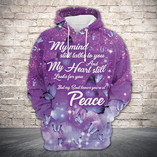 Amazing Butterfly HT07801 - All Over Print Unisex Hoodie