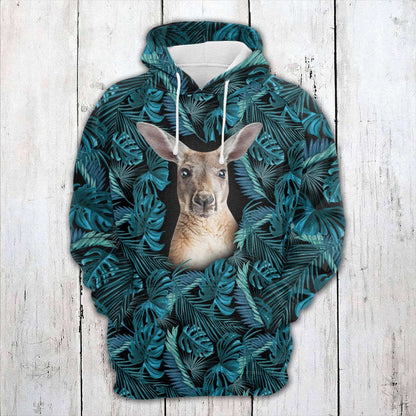 Amazing Kangaroo HT07809 - All Over Print Unisex Hoodie