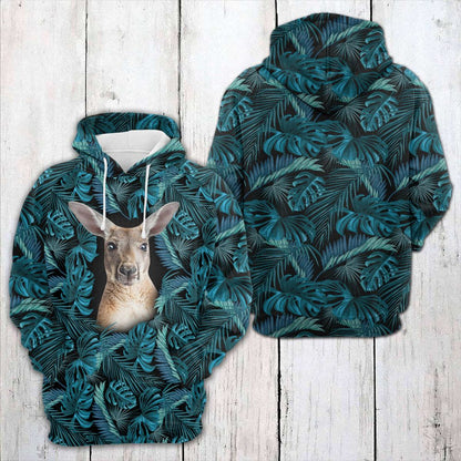 Amazing Kangaroo HT07809 - All Over Print Unisex Hoodie