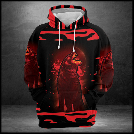 Wolf Monster G5814 - All Over Print Unisex Hoodie