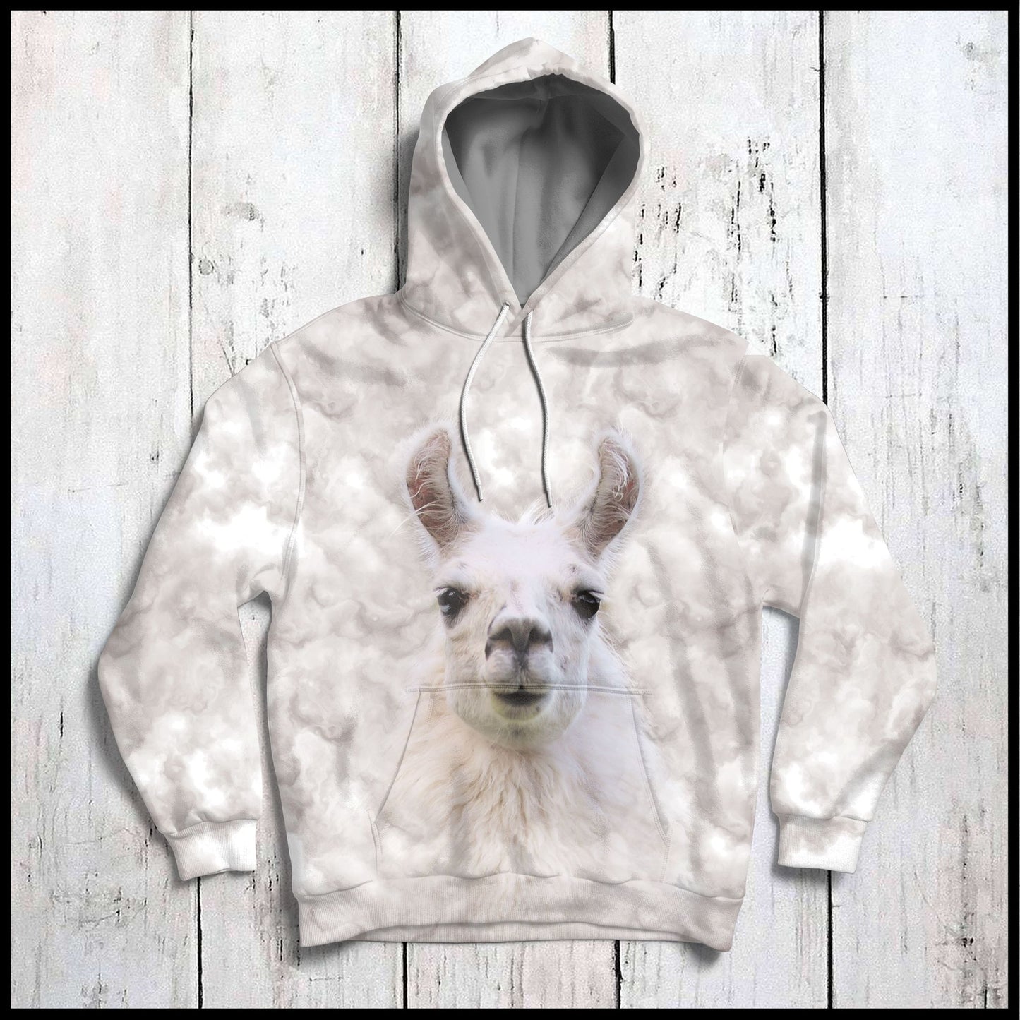 Awesome Llama G5814 unisex womens & mens, couples matching, friends, funny family sublimation 3D hoodie christmas holiday gifts (plus size available)
