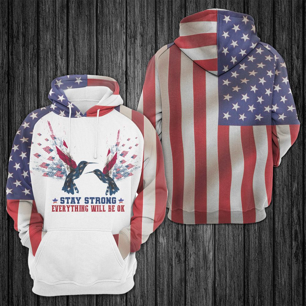 Amazing Hummingbird HT10802 - All Over Print Unisex Hoodie