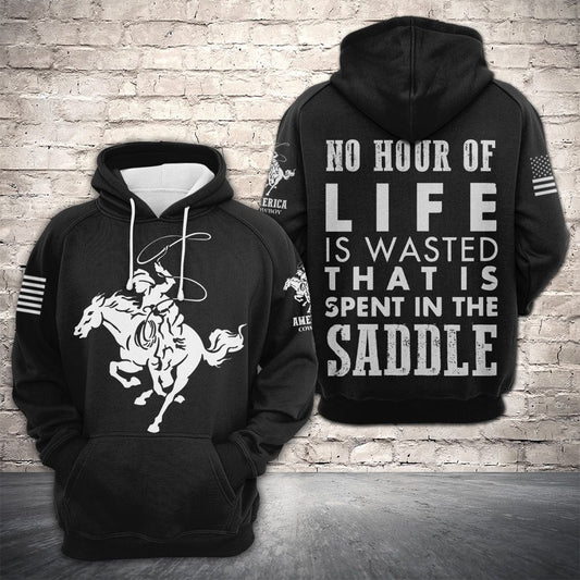 Amazing Cowboy HT10803 - All Over Print Unisex Hoodie