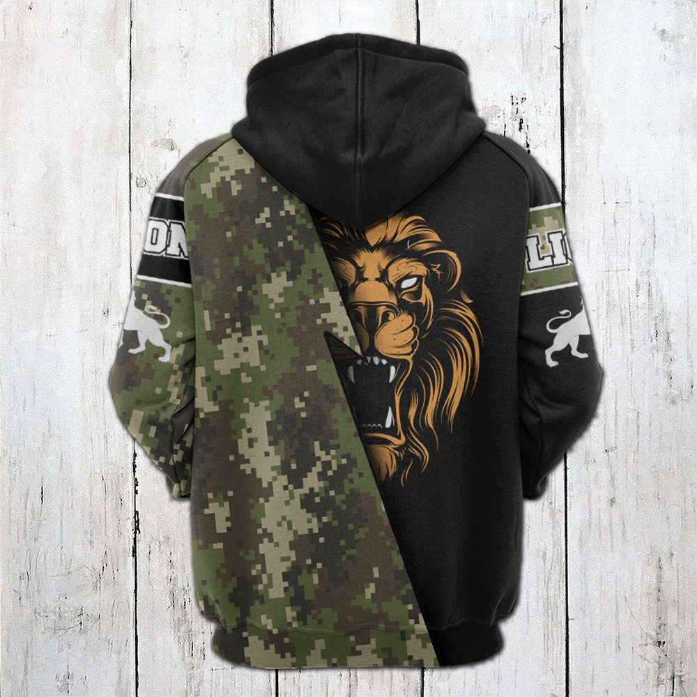 Amazing Lion HT10808 - All Over Print Unisex Hoodie