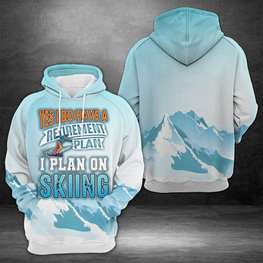 Amazing Skiing HT10818 - All Over Print Unisex Hoodie