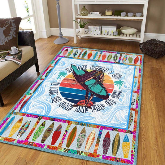 Surf To Ocean D1408 Rectangle Rug