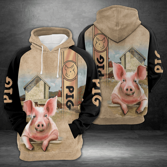 Amazing Pig H21807 - All Over Print Unisex Hoodie