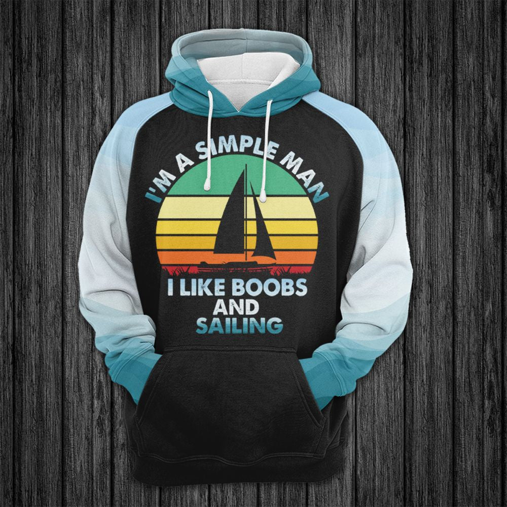 Amazing Sailing HT19809 - All Over Print Unisex Hoodie