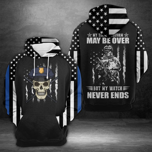Amazing Police HT19817- All Over Print Unisex Hoodie