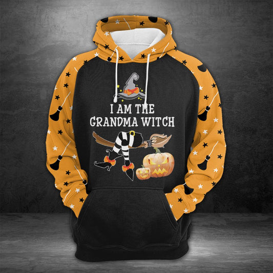 Grandma Witch HT21803 - All Over Print Unisex Hoodie