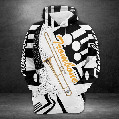 Amazing Trombone HT21811 - All Over Print Unisex Hoodie