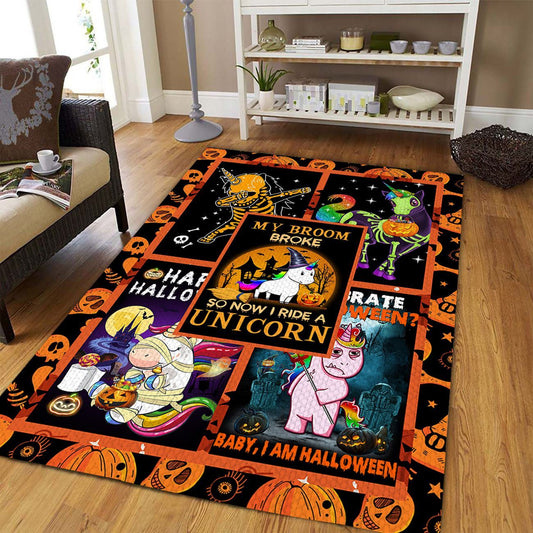 Unicorn Witch D2508 Rectangle Rug