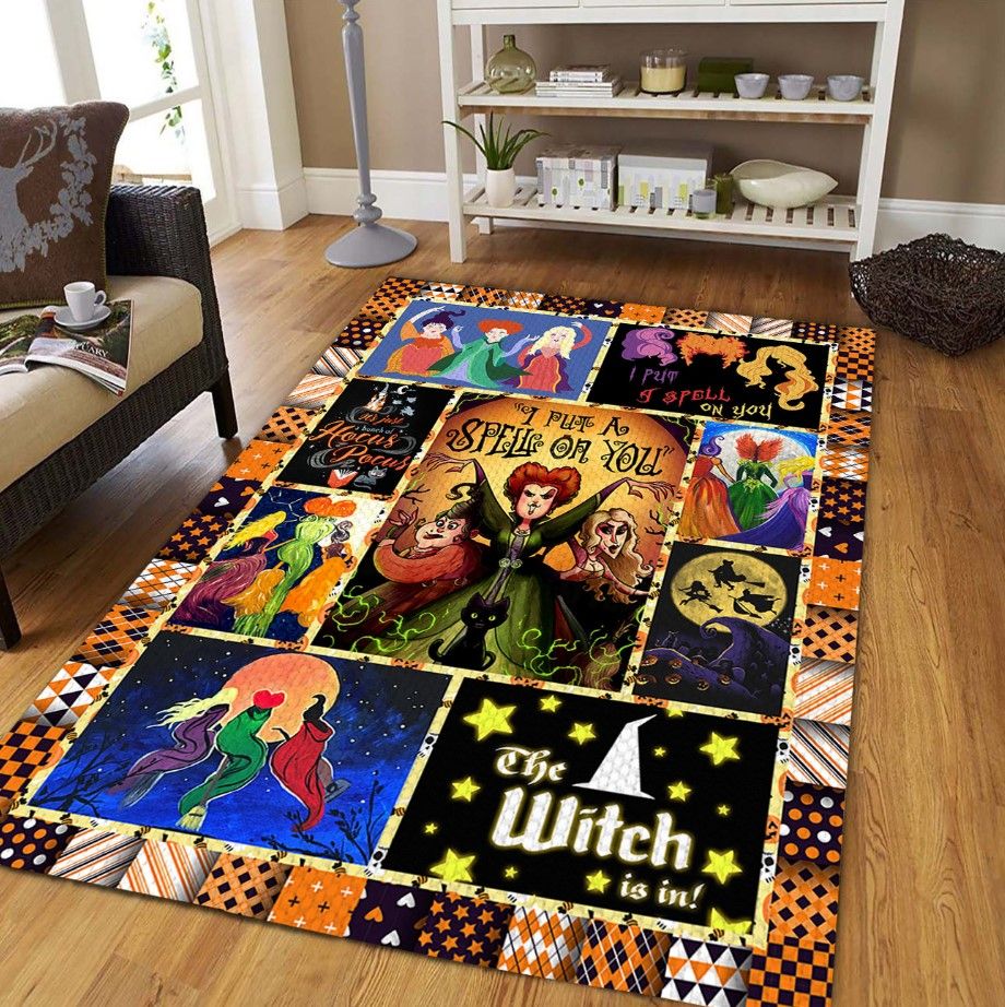 Spell On You Halloween D2508 Rectangle Rug