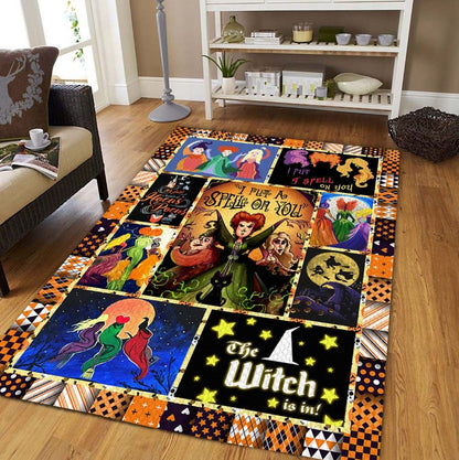 Spell On You Halloween D2508 Rectangle Rug