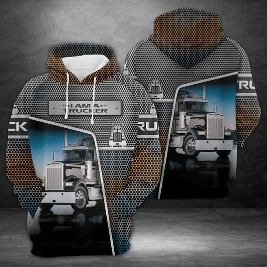 Trucker H19802 - All Over Print Unisex Hoodie