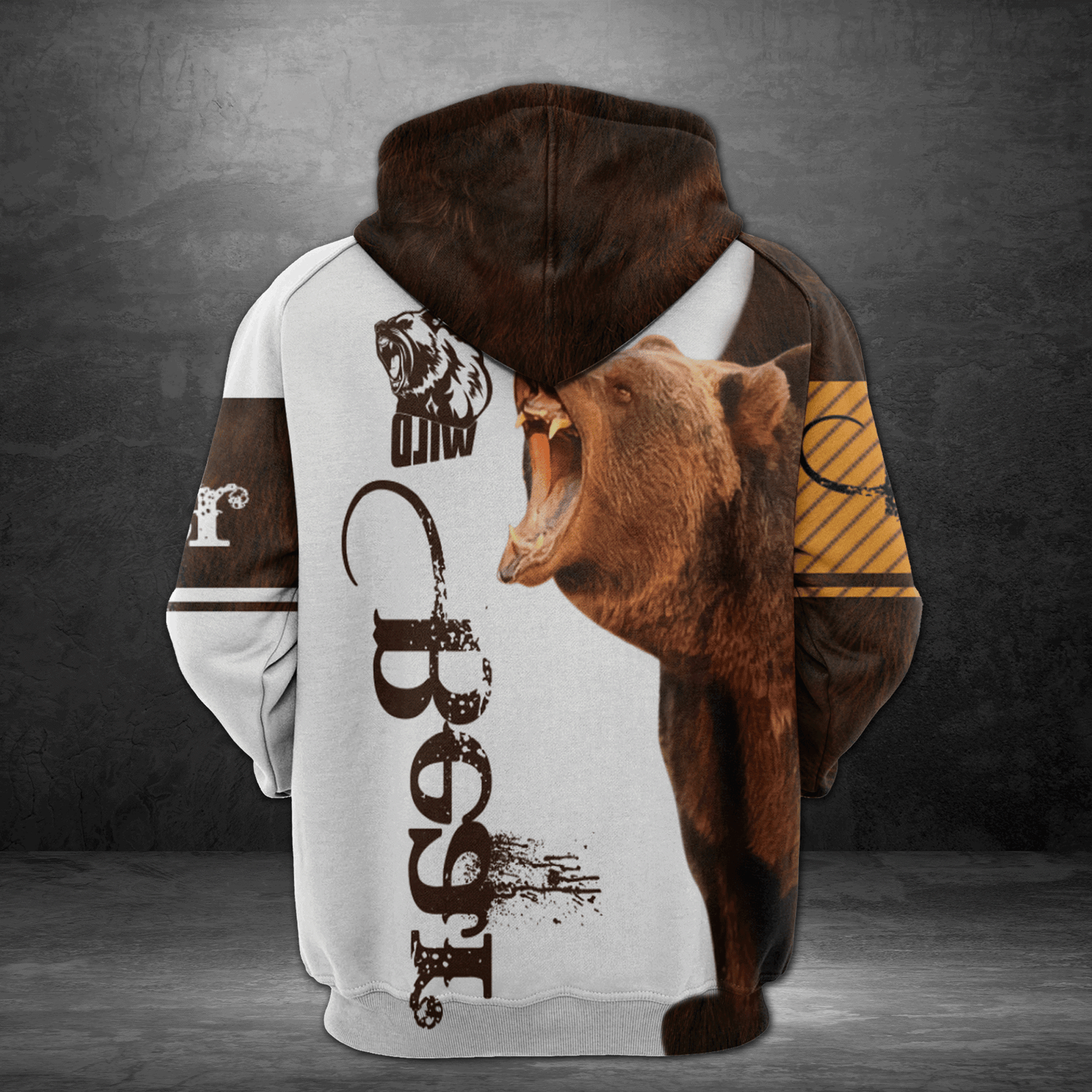 Beautiful Bear 3D H24803 - All Over Print Unisex Hoodie