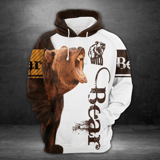 Beautiful Bear 3D H24803 - All Over Print Unisex Hoodie