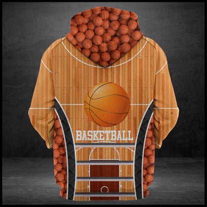 Love Basketball T2508 - All Over Print Unisex Hoodie