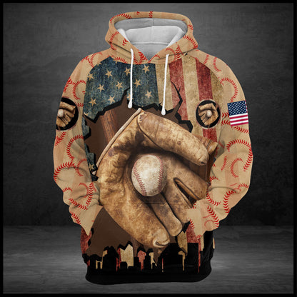 Baseball Vintage T2508 - All Over Print Unisex Hoodie