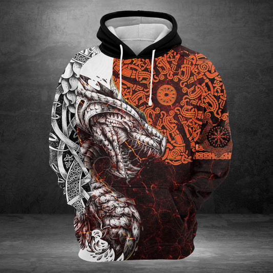 Tattoo Dragon G5825 - All Over Print Unisex Hoodie