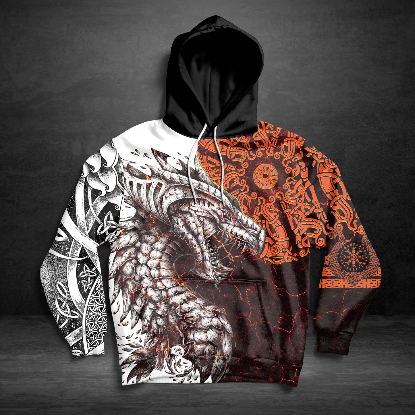 Tattoo Dragon G5825 - All Over Print Unisex Hoodie