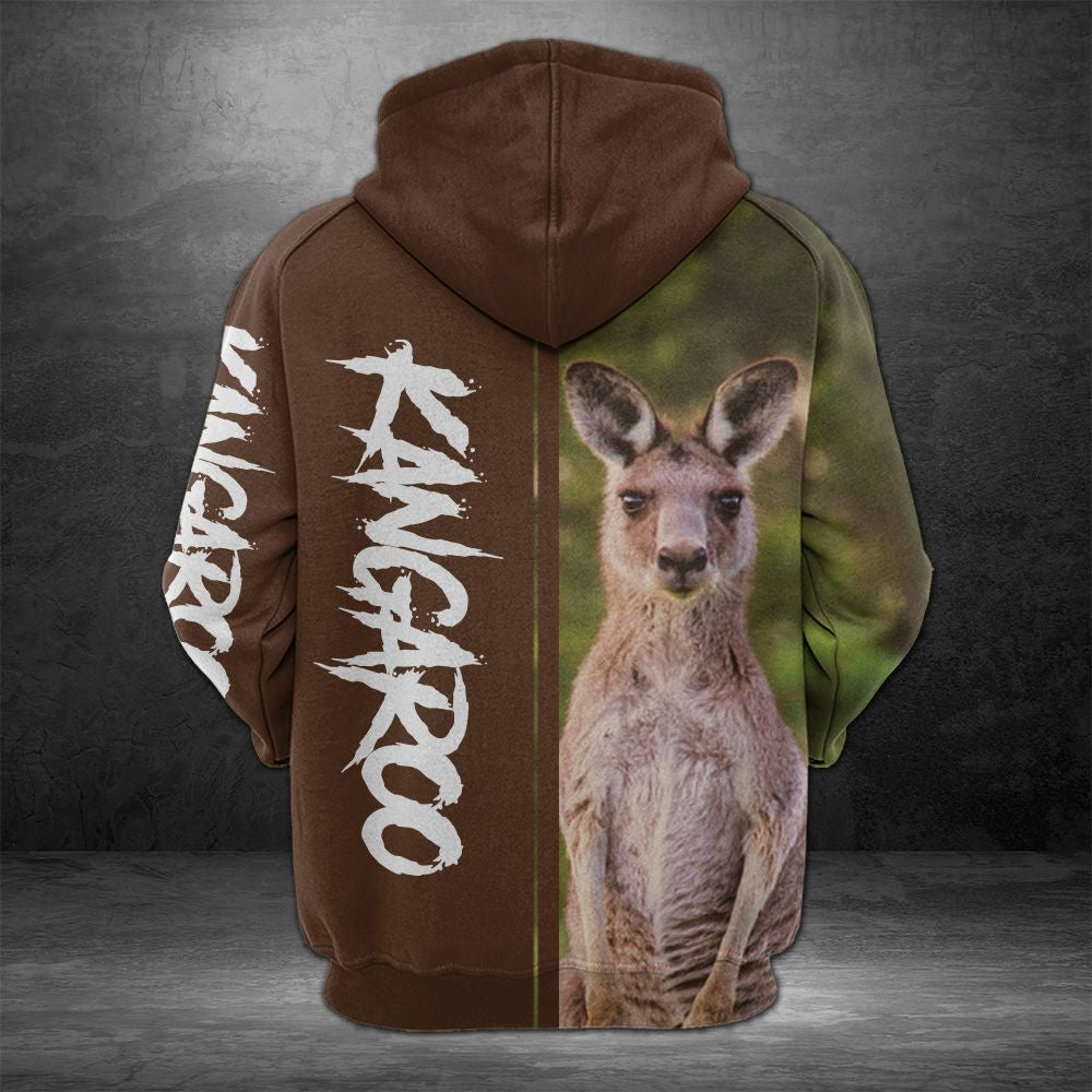 Amazing Kangaroo HT26805 - All Over Print Unisex Hoodie