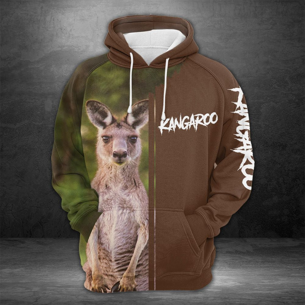 Amazing Kangaroo HT26805 - All Over Print Unisex Hoodie