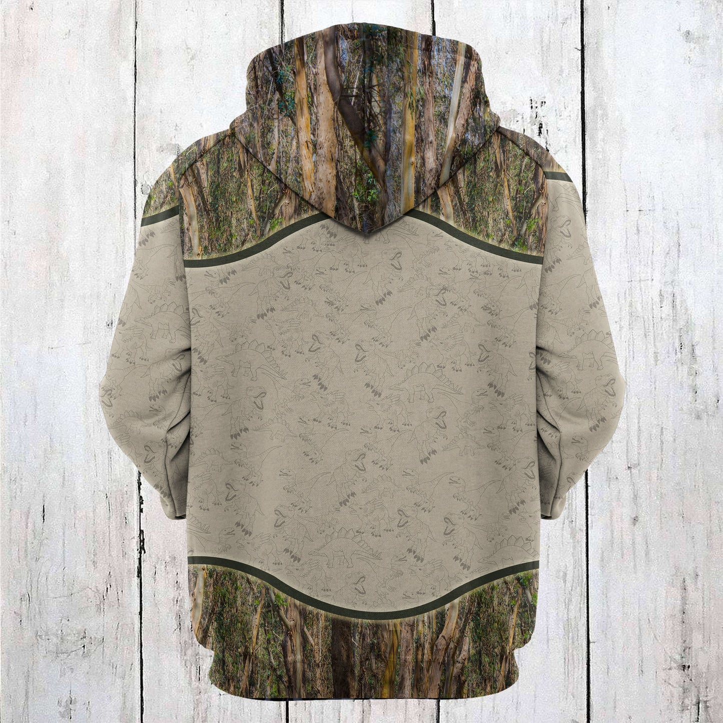 Dinosauraholic Awesome T2708 - All Over Print Unisex Hoodie
