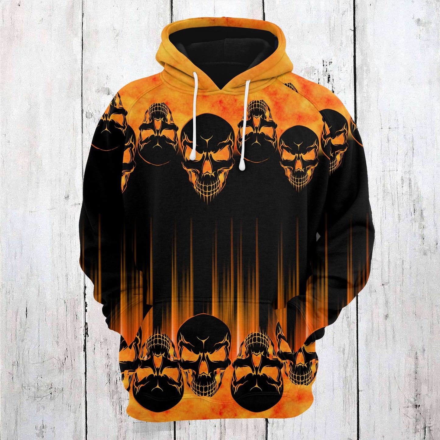 Skull Halloween T2708 - All Over Print Unisex Hoodie