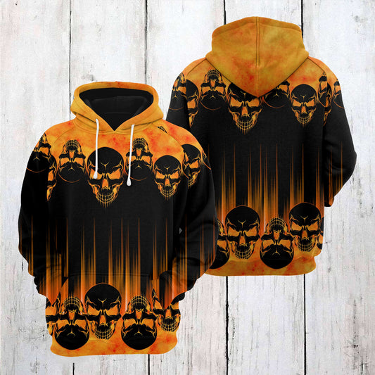 Skull Halloween T2708 - All Over Print Unisex Hoodie