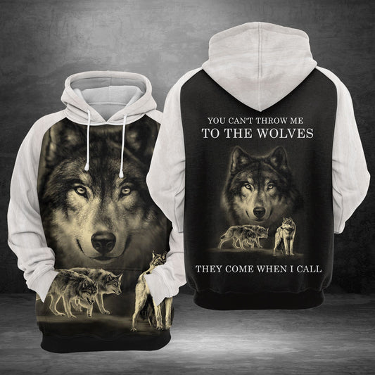 They Come When I Call Wolves G5828 - All Over Print Unisex Hoodie