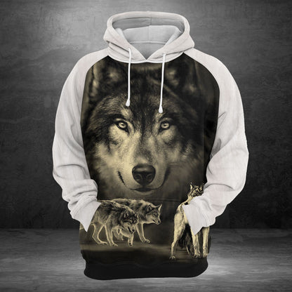 They Come When I Call Wolves G5828 - All Over Print Unisex Hoodie