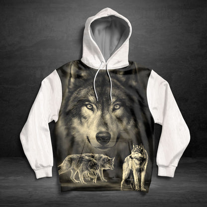 They Come When I Call Wolves G5828 - All Over Print Unisex Hoodie