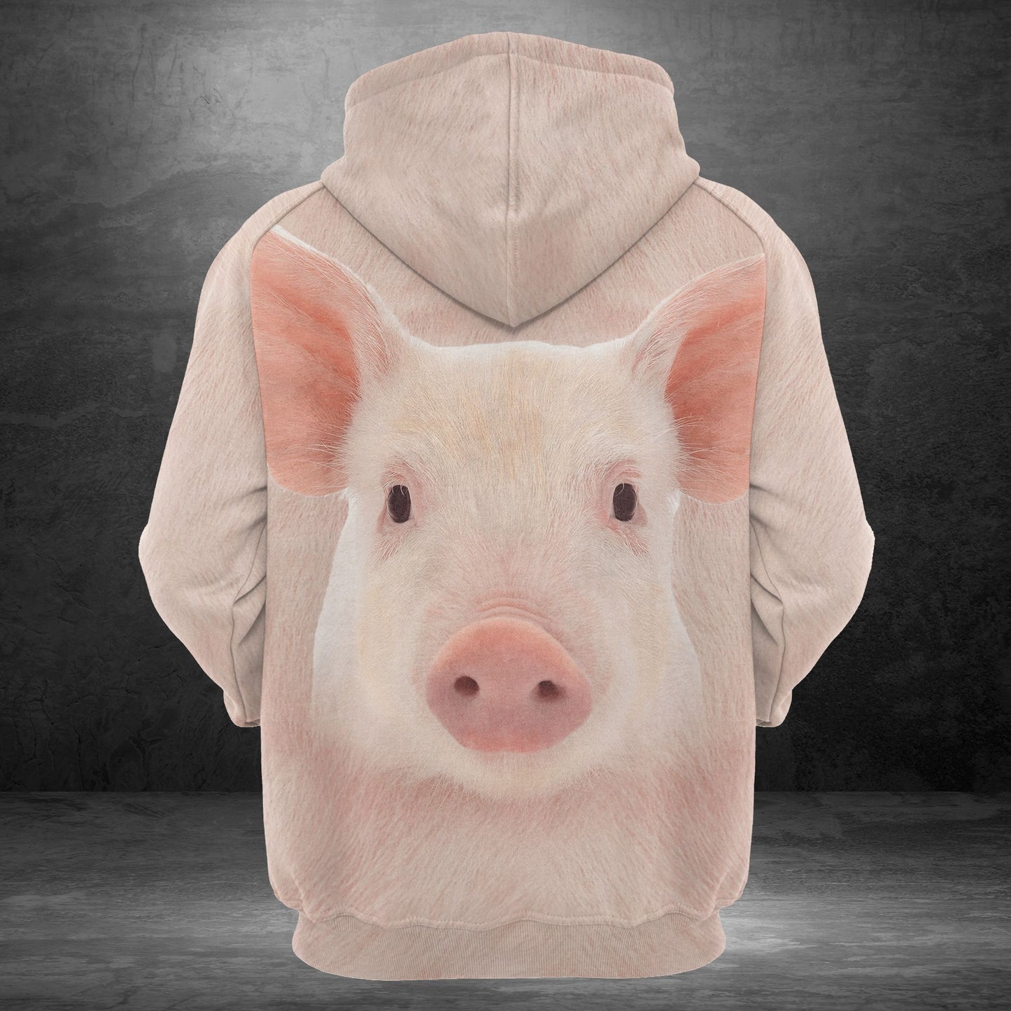 Cute Pink Pig G5828 - All Over Print Unisex Hoodie