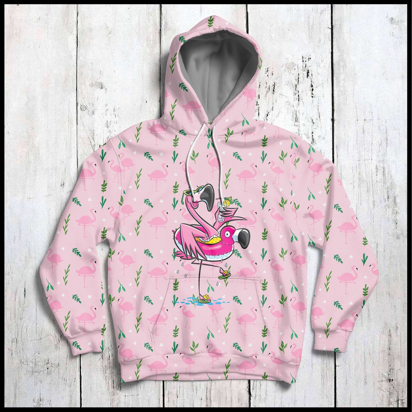 Flamingo Life Would Be Boring Without Me G5828 - All Over Print Unisex Hoodie