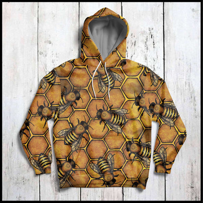 Honey Bee G5828 - All Over Print Unisex Hoodie