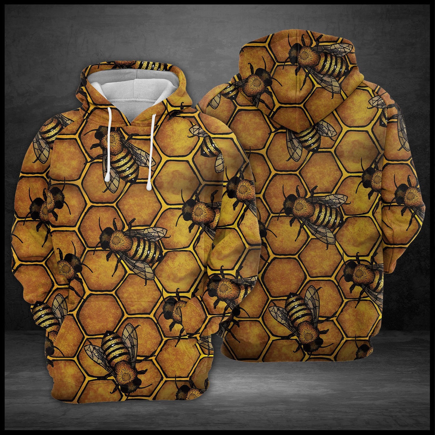 Honey Bee G5828 - All Over Print Unisex Hoodie