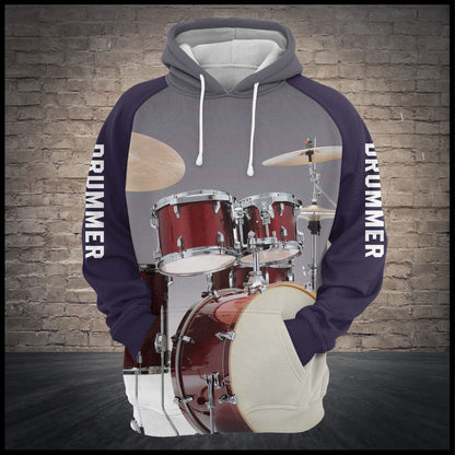 Just For Drummer G5828 - All Over Print Unisex Hoodie