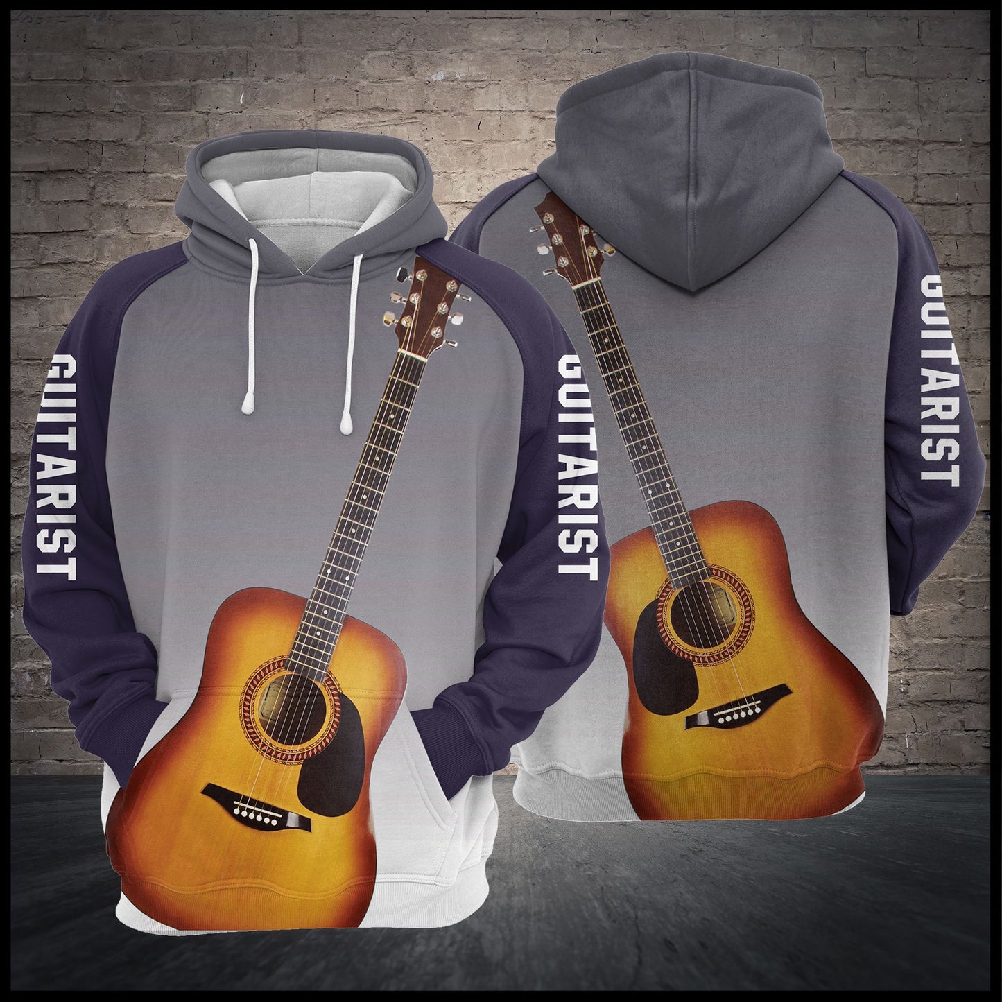 Just For Guitarist G5828 - All Over Print Unisex Hoodie