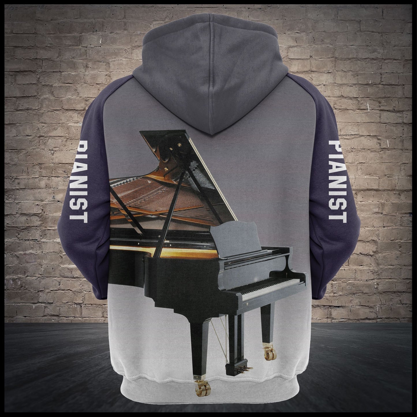 Just For Pianist G5828 - All Over Print Unisex Hoodie