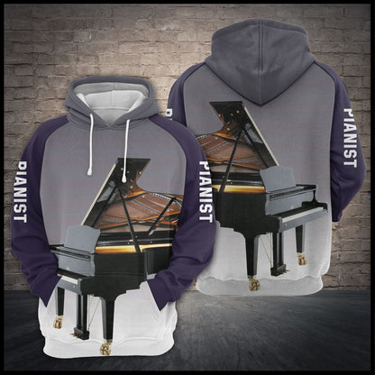 Just For Pianist G5828 - All Over Print Unisex Hoodie