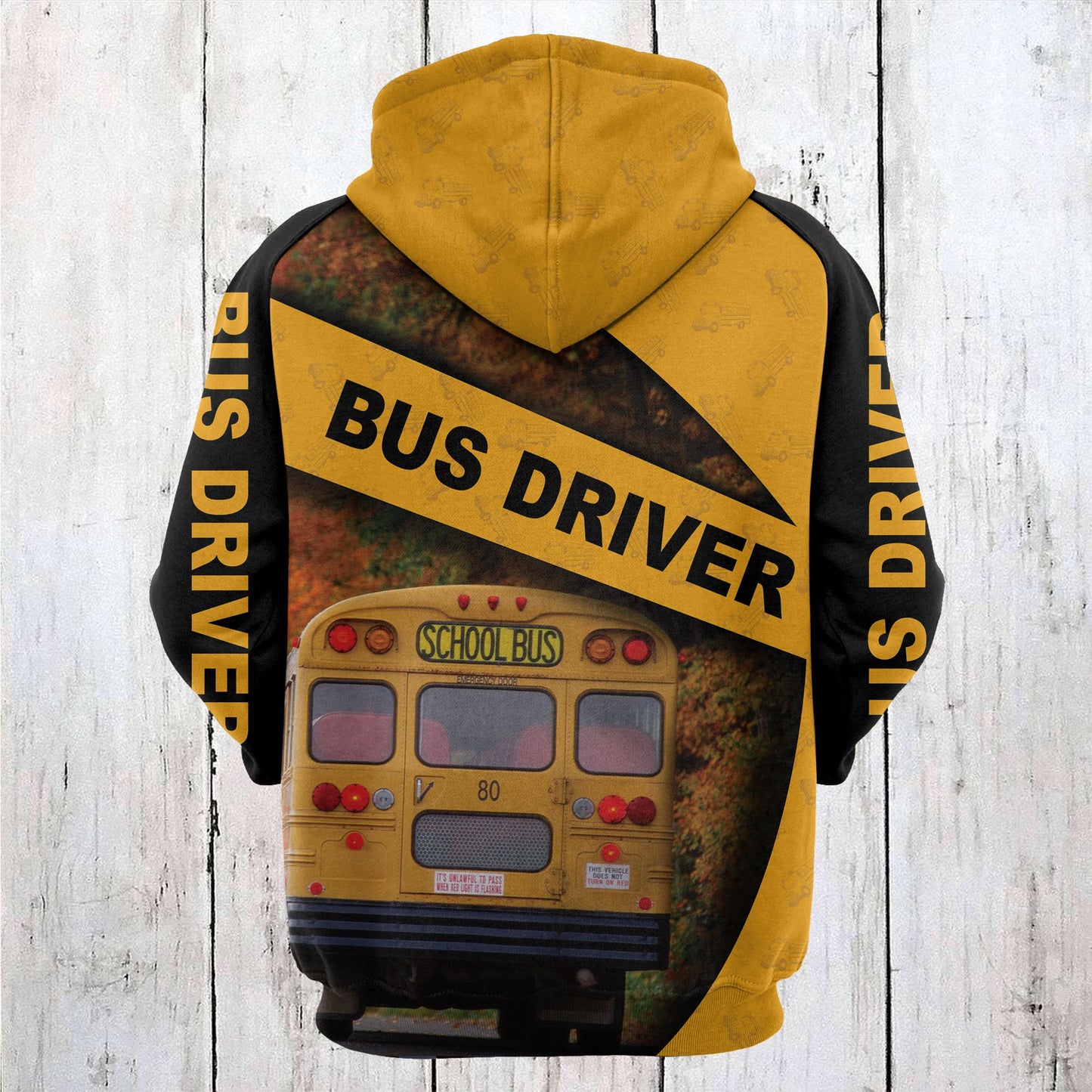 Bus Driver T2808 - All Over Print Unisex Hoodie