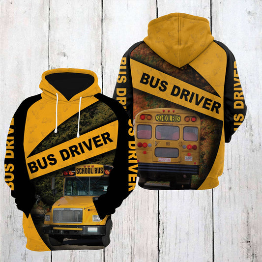 Bus Driver T2808 - All Over Print Unisex Hoodie