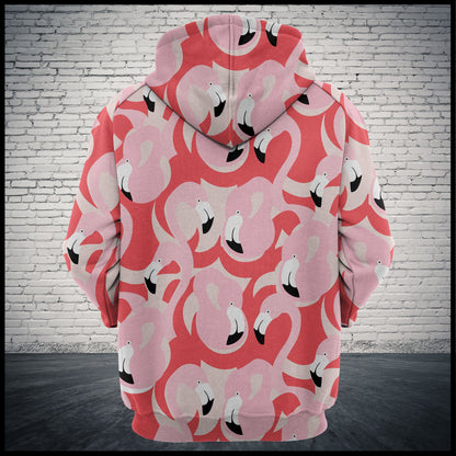 Pink Flamingo Group T2808 - All Over Print Unisex Hoodie