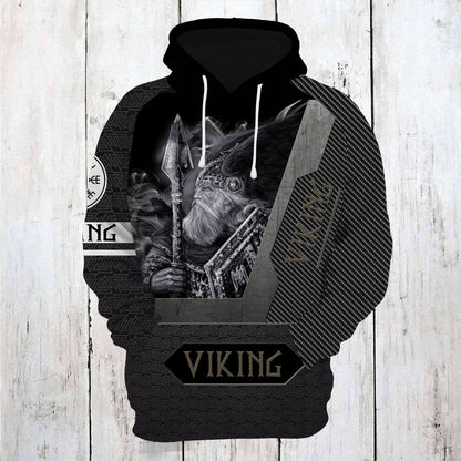 Viking God T2808 - All Over Print Unisex Hoodie