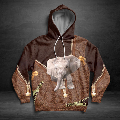 Elephant Leather G5831 - All Over Print Unisex Hoodie