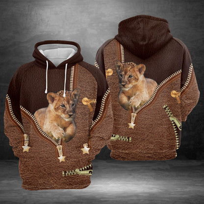 Lion Leather G5831 - All Over Print Unisex Hoodie