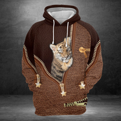 Tiger Leather G5831 - All Over Print Unisex Hoodie